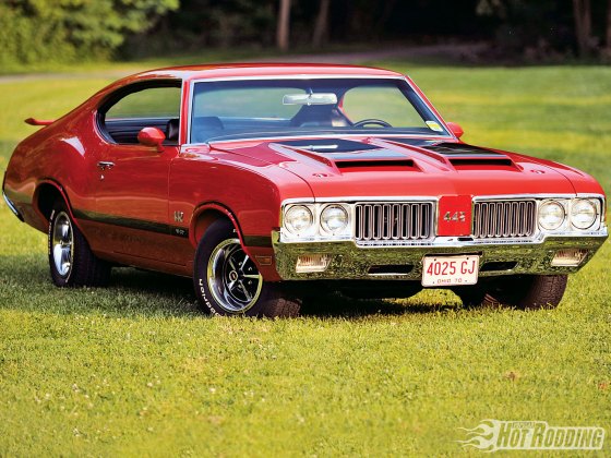 Os 10 Muscle Cars + valorizados  10-oldsmobile-442-w-30-1970