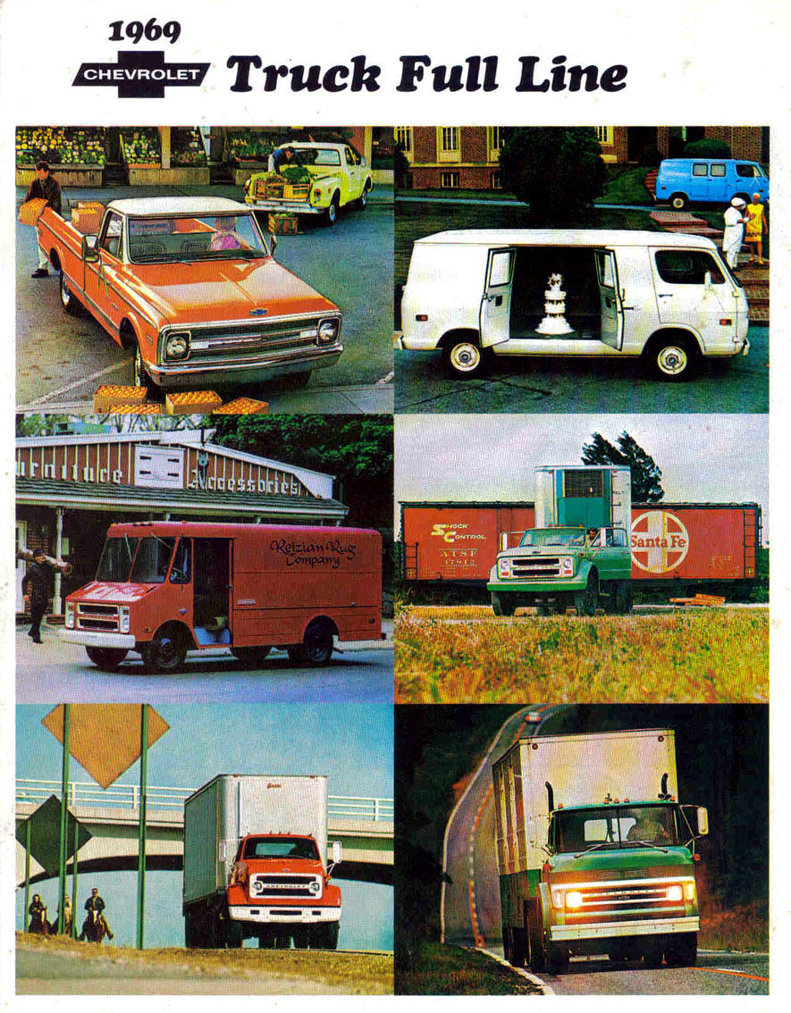 Linha Chevy de Utilitários para 1969